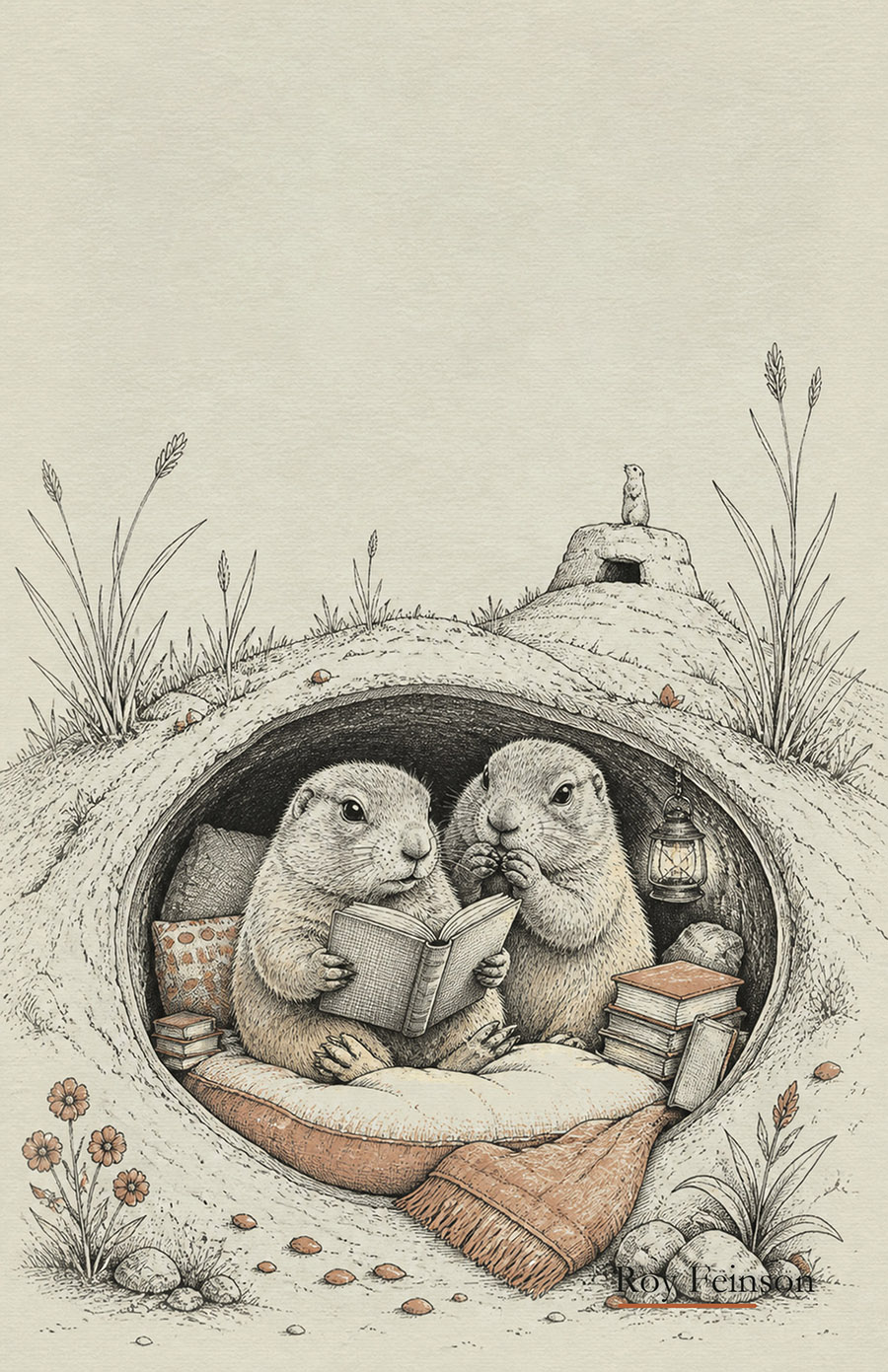 Stylized Prairie Dog
