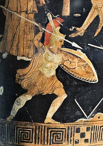 Portrait of Achilles - Lion personality