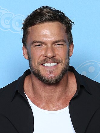 Portrait of Alan Ritchson - Lion personality