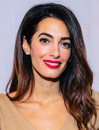 Portrait of Amal Clooney - Swan personality
