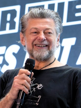 Portrait of Andy Serkis - Snake personality