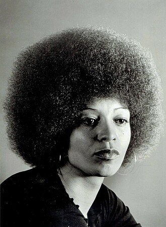 Portrait of Angela Davis - Badger personality
