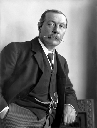 Portrait of Arthur Conan Doyle - Owl personality