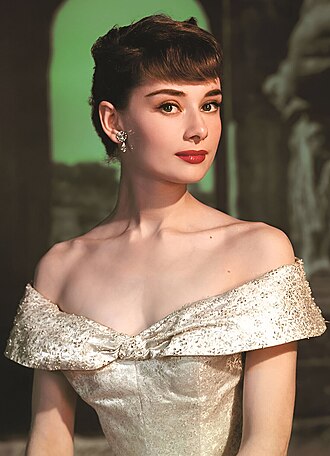 Portrait of Audrey Hepburn - Swan personality