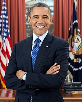 Portrait of Barack Hussein Obama - Giraffe personality