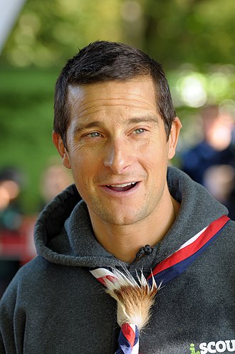 Portrait of Bear Grylls - Wolf personality