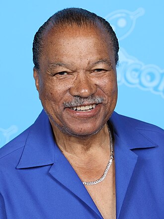 Portrait of Billy Dee Williams - Peacock personality