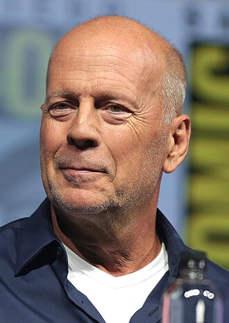 Portrait of Bruce Willis - Gorilla personality