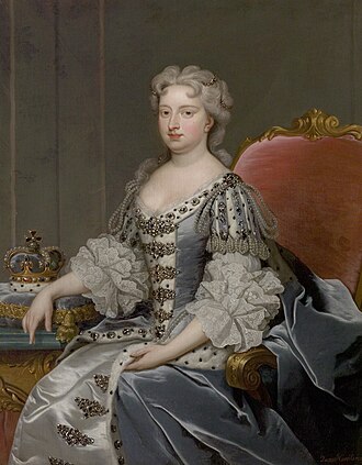 Portrait of Caroline Of Ansbach - Elephant personality