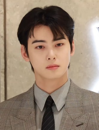 Portrait of Cha Eun-woo - Giraffe personality