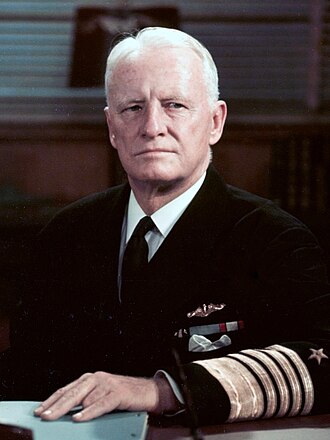Portrait of Chester W. Nimitz - Eagle personality