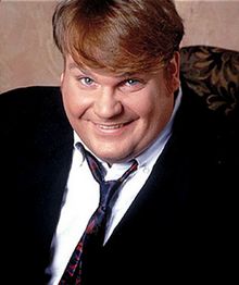 Portrait of Chris Farley - Bear personality