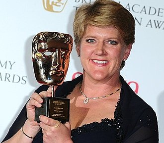 Portrait of Clare Balding - Dog personality