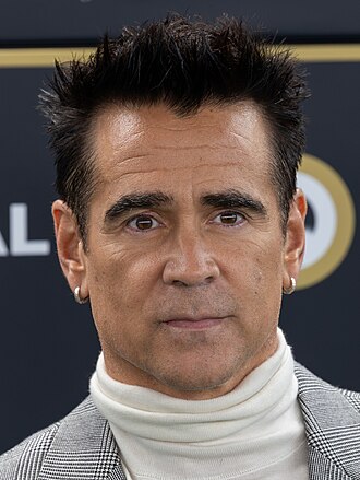 Portrait of Colin Farrell - Wolf personality