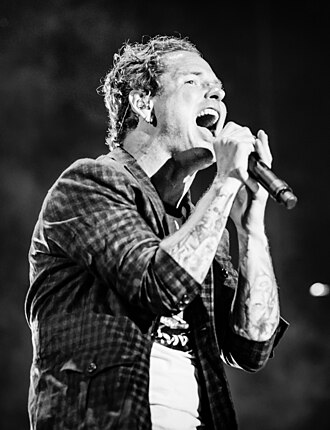 Portrait of Corey Taylor - Wolf personality