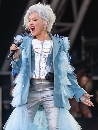 Portrait of Cyndi Lauper - Sable personality