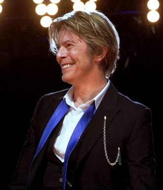 Portrait of David Bowie - Peacock personality