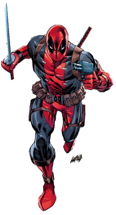 Portrait of Deadpool - Otter personality