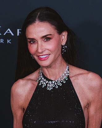 Portrait of Demi Moore - Swan personality