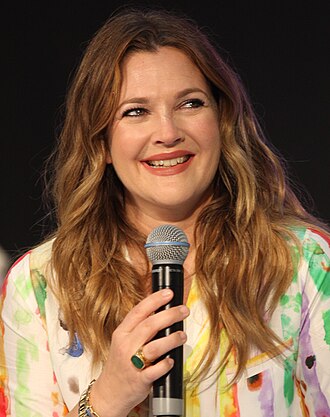 Portrait of Drew Barrymore - Dolphin personality