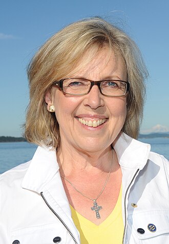 Portrait of Elizabeth May - Wolf personality