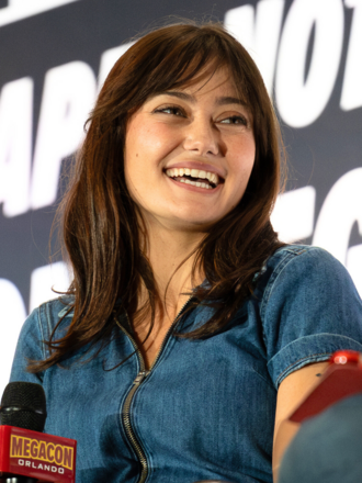 Portrait of Ella Purnell - Deer personality