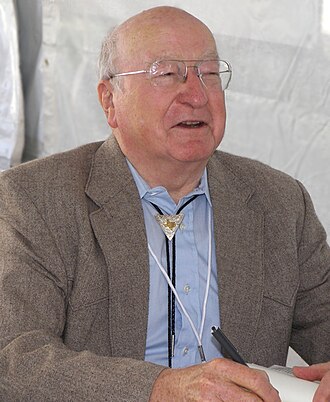 Portrait of Elmer Kelton - Fox personality