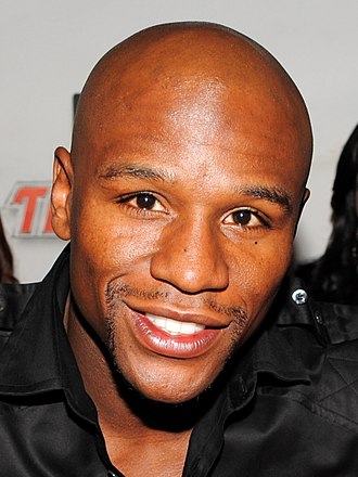 Portrait of Floyd Mayweather Jr. - Peacock personality
