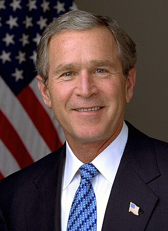 Portrait of George W. Bush - Dog personality