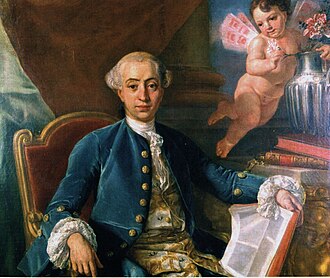 Portrait of Giacomo Girolamo Casanova - Fox personality