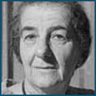 Portrait of Golda Meir - Elephant personality