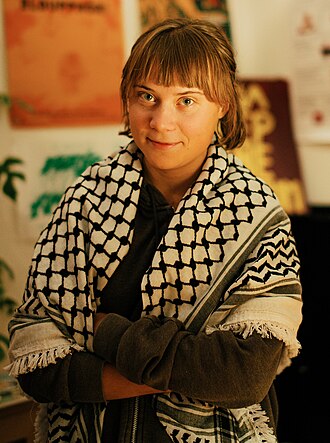 Portrait of Greta Thunberg - Badger personality