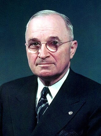 Portrait of Harry Truman - Rooster personality