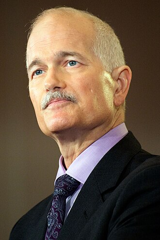 Portrait of Jack Layton - Dog personality