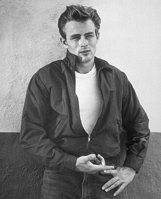 Portrait of James Dean - Wild Cat personality