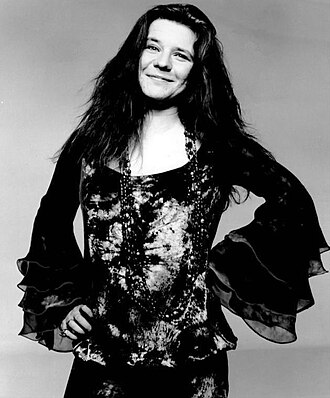 Portrait of Janis Joplin - Wolf personality
