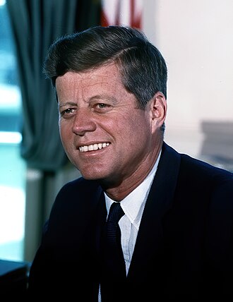 Portrait of John F. Kennedy - Lion personality
