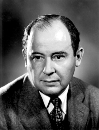 Portrait of John Von Neumann - Mole personality
