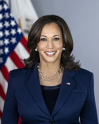 Portrait of Kamala Harris - Eagle personality