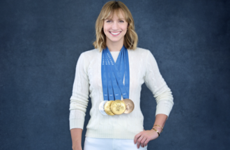 Portrait of Katie Ledecky - Tiger personality