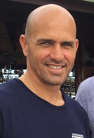 Portrait of Kelly Slater - Dolphin personality