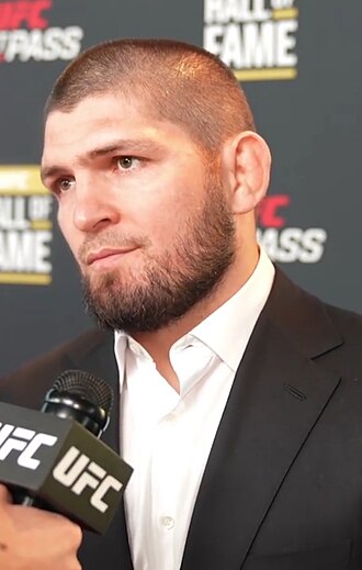 Portrait of Khabib Nurmagomedov - Bear personality