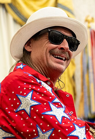 Portrait of Kid Rock - Rooster personality