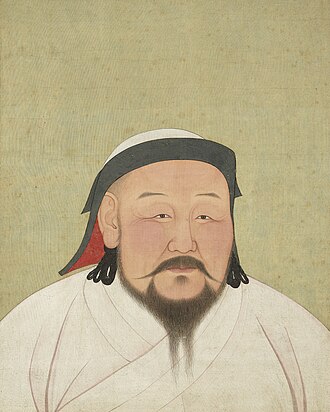 Portrait of Kublai Khan - Elephant personality
