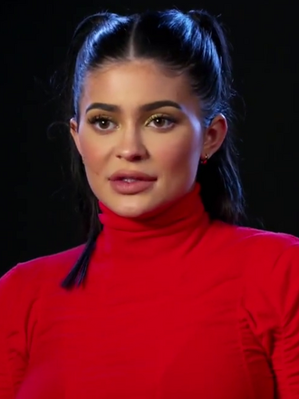 Portrait of Kylie Jenner - Peacock personality