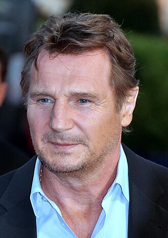 Portrait of Liam Neeson - Wolf personality