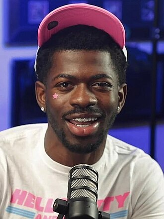 Portrait of Lil Nas X - Peacock personality
