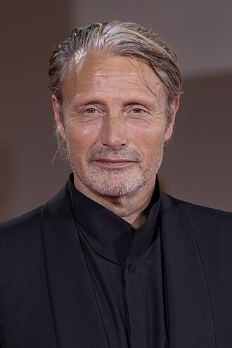 Portrait of Mads Mikkelsen - Wolf personality
