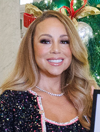 Portrait of Mariah Carey - Peacock personality