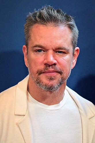 Portrait of Matt Damon - Wolf personality